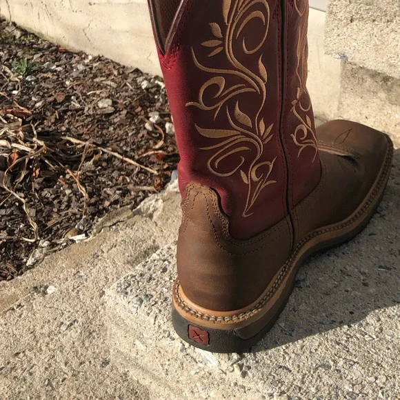 Twisted-X Women’s Steel Toe 7.5 - Picture 4 of 15